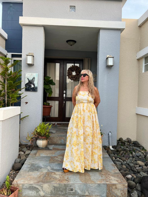 Beautiful Yellow Dress - Bella Boutique & Bellasbylola.com