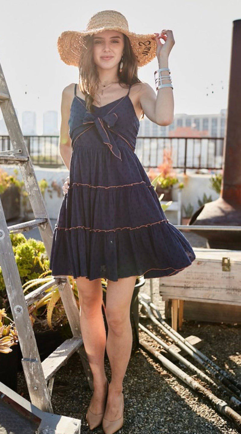 Blue Dot Mini dress - Bella Boutique & Bellasbylola.com