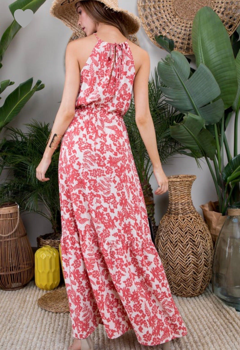 Cranberry Bohemian Maxi dress - Bella Boutique & Bellasbylola.com