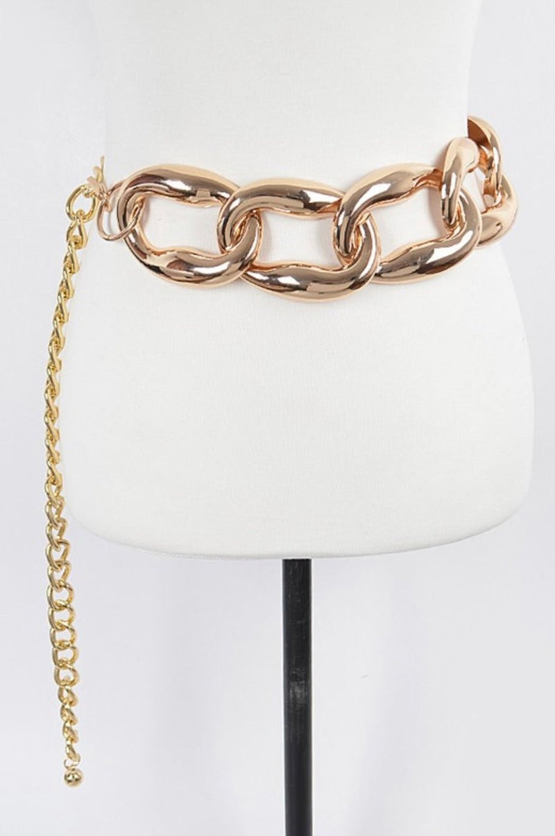 Oversized Chain Belt - Bella Boutique & Bellasbylola.com