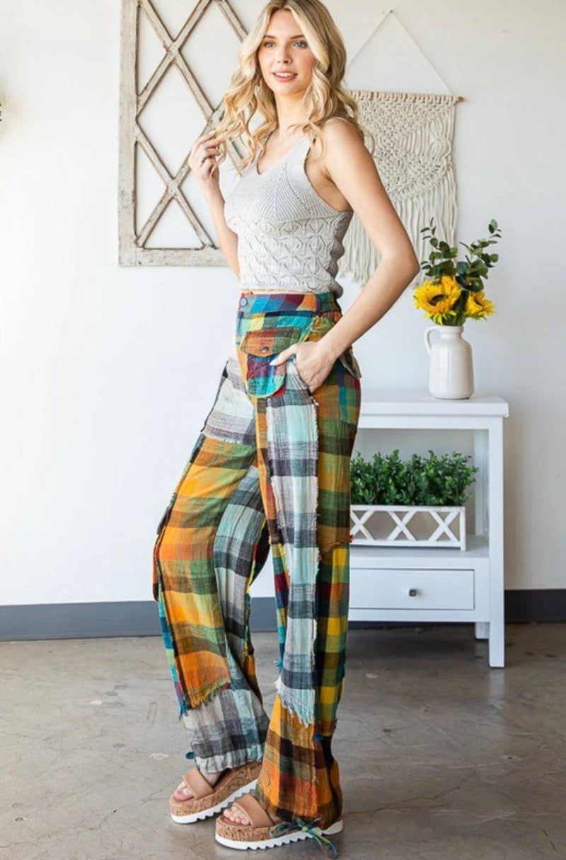 Multi Colors Cargo Pants - Bella Boutique & Bellasbylola.com