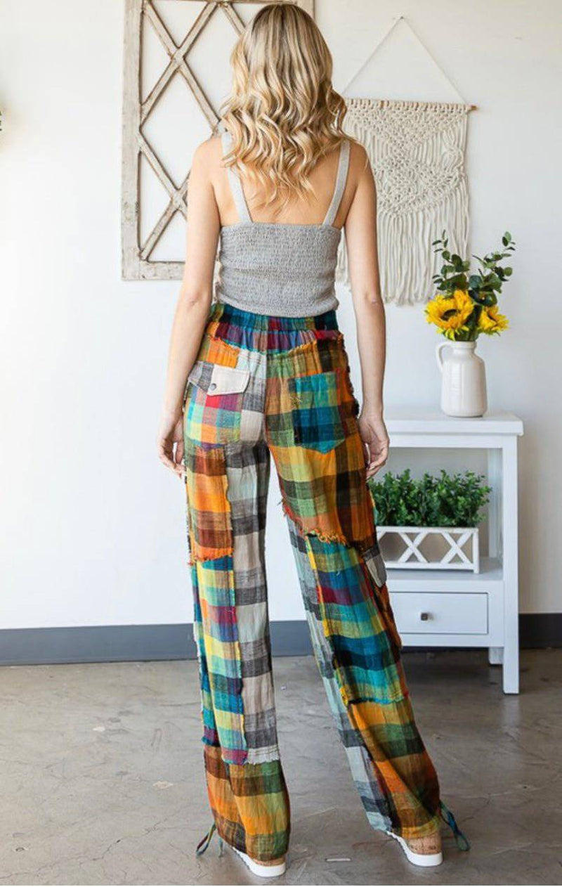 Multi Colors Cargo Pants - Bella Boutique & Bellasbylola.com