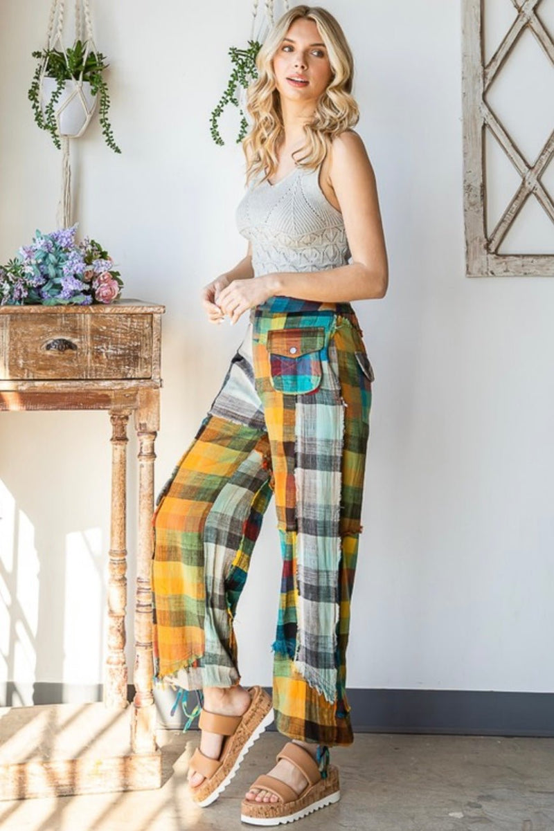 Multi Colors Cargo Pants - Bella Boutique & Bellasbylola.com