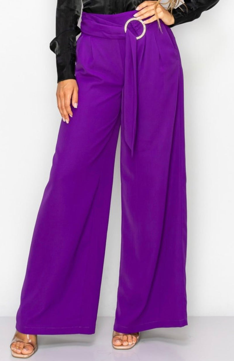 Violeta Palazzo Pants - Bella Boutique & Bellasbylola.com