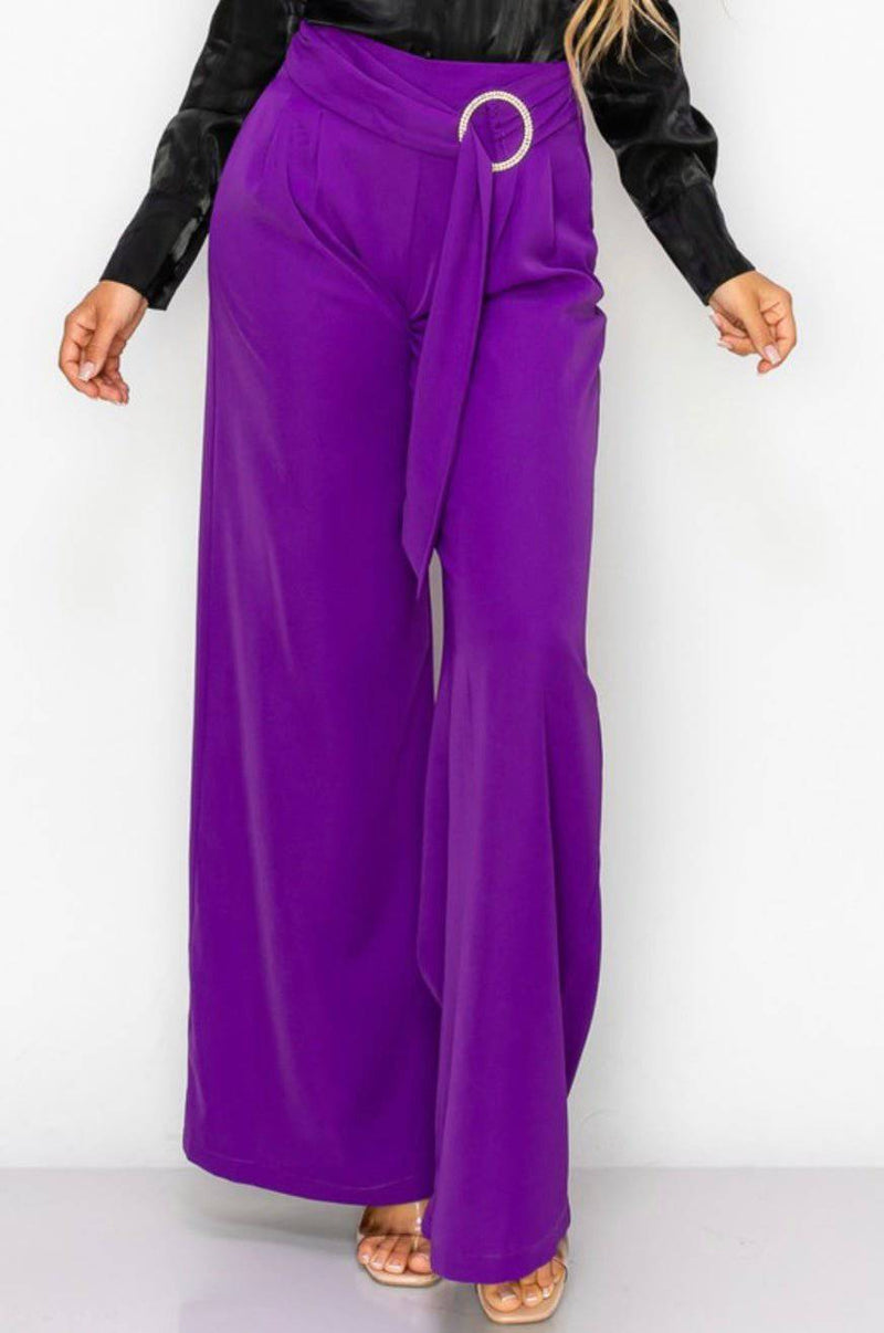 Violeta Palazzo Pants - Bella Boutique & Bellasbylola.com