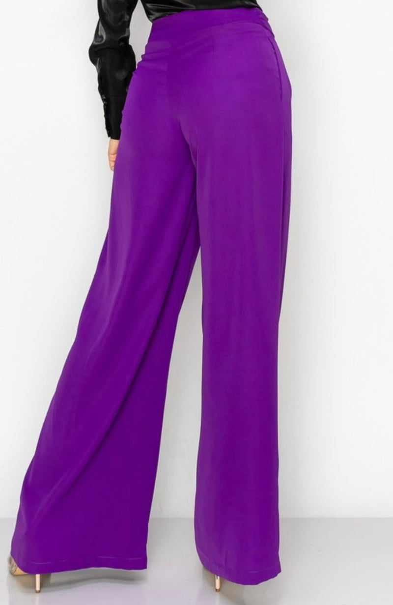 Violeta Palazzo Pants - Bella Boutique & Bellasbylola.com