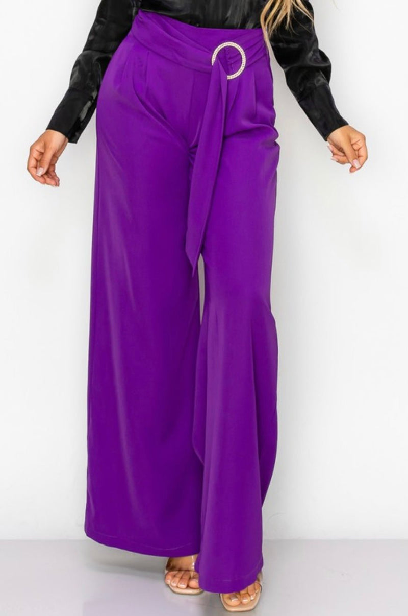 Violeta Palazzo Pants - Bella Boutique & Bellasbylola.com