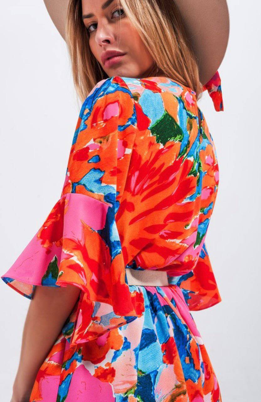 Floral Romper - Bella Boutique & Bellasbylola.com