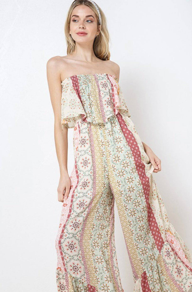 Mosaico Jumpsuit - Bella Boutique & Bellasbylola.com