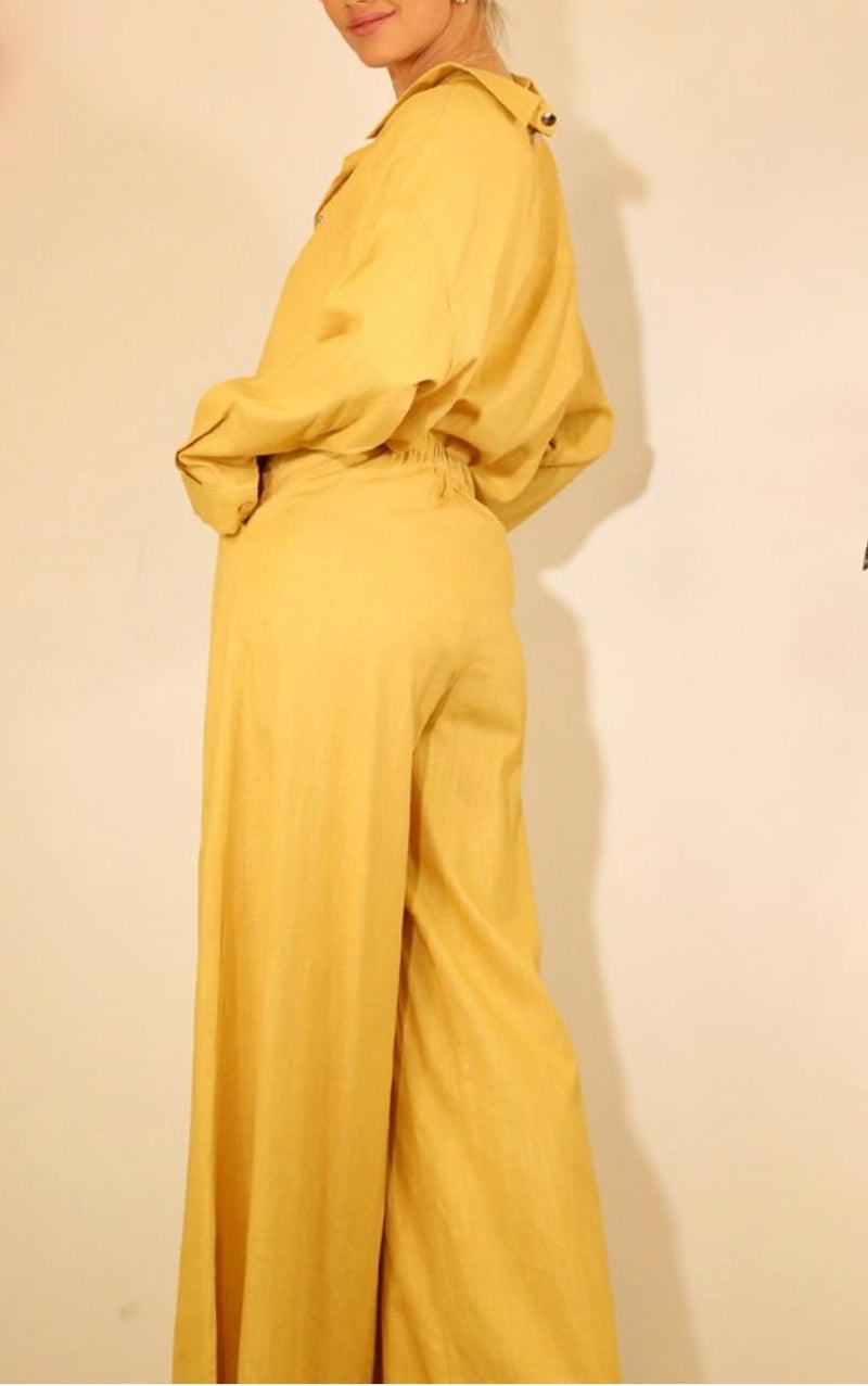 Sunflower Maxi Palazzo Pants - Bella Boutique & Bellasbylola.com