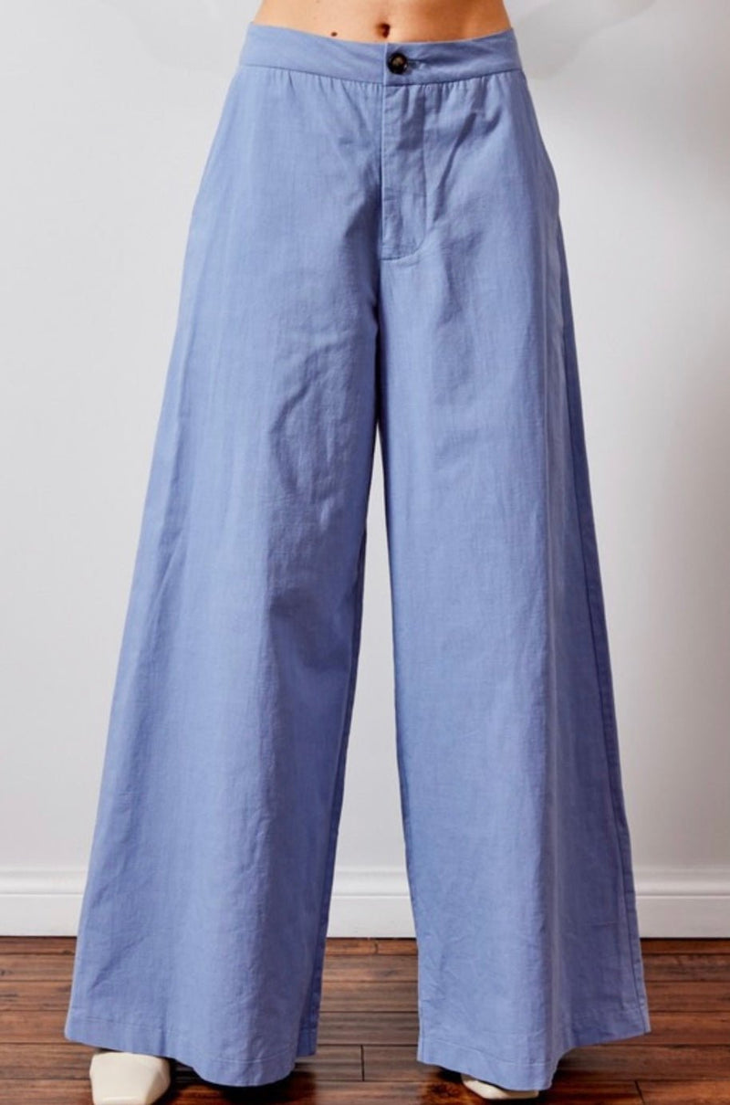 Teresa Azul Cielo Trousers - Bella Boutique & Bellasbylola.com