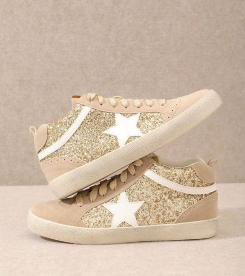 JOANN GOLD SNEAKERS - Bella Boutique & Bellasbylola.com