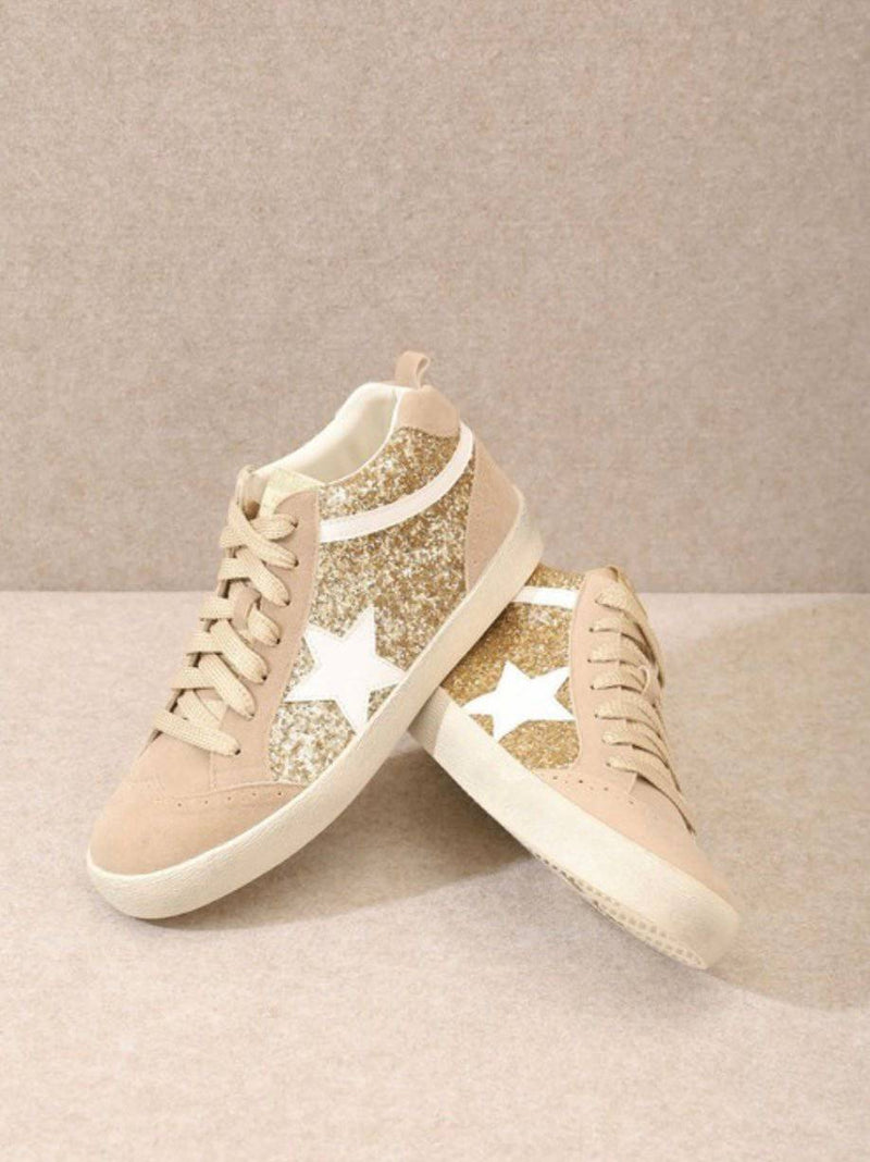 JOANN GOLD SNEAKERS - Bella Boutique & Bellasbylola.com