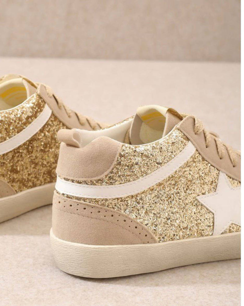 JOANN GOLD SNEAKERS - Bella Boutique & Bellasbylola.com