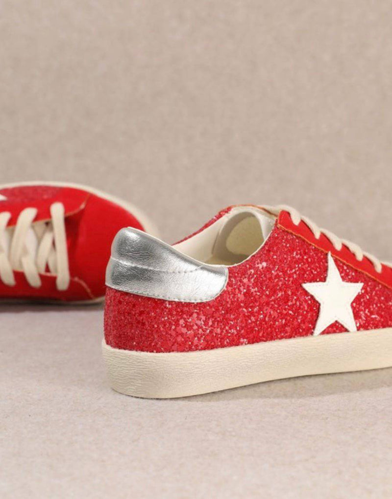 JOANN RED SNEAKERS - Bella Boutique & Bellasbylola.com