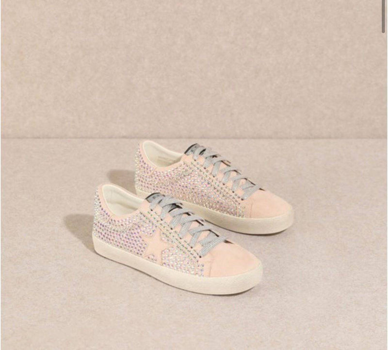 JOANN SOFT PINK-SNEAKERS - Bella Boutique & Bellasbylola.com