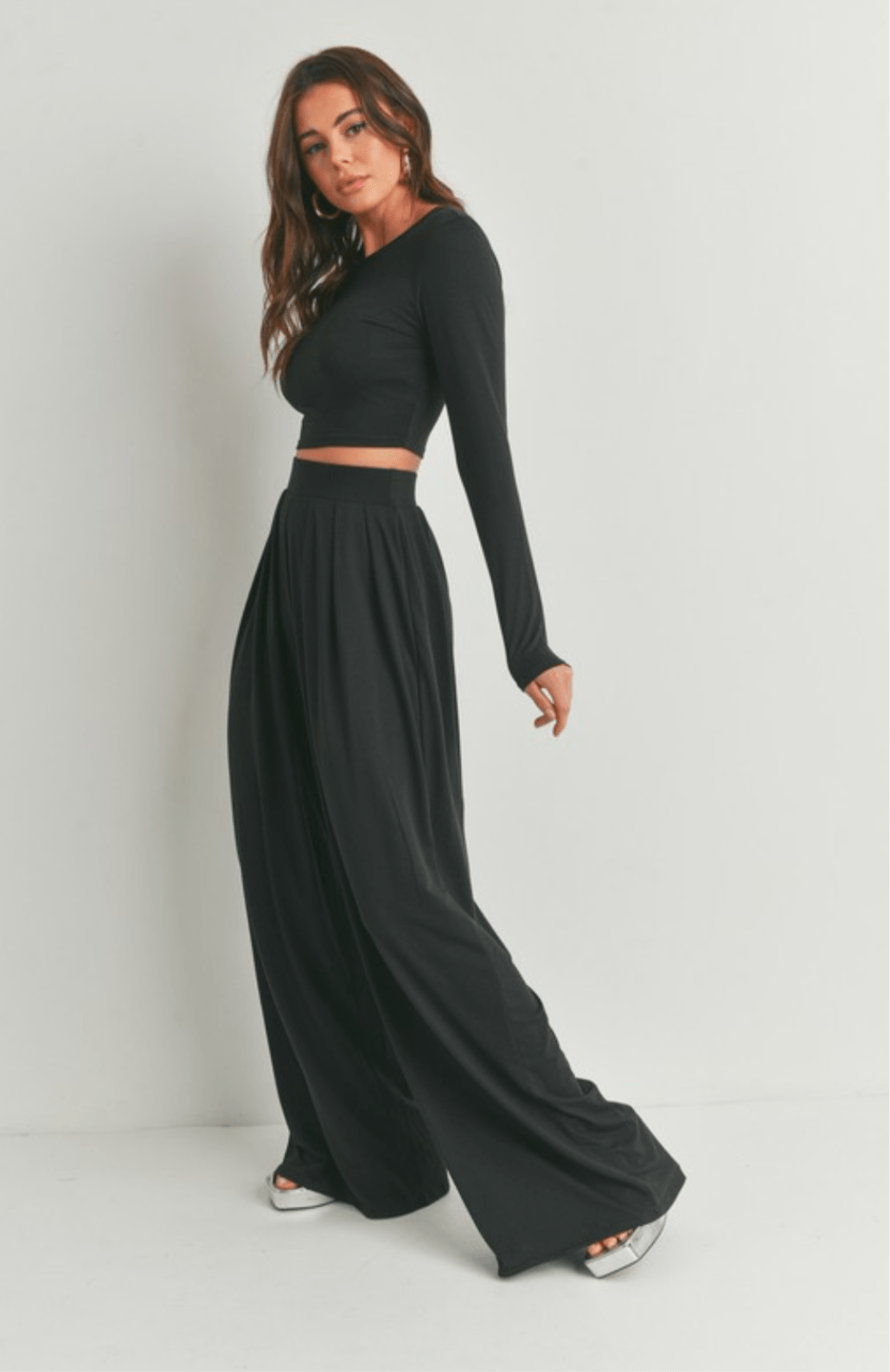 Chic Black Palazzo Set - New Arrival!🌟 - Bella Boutique & Bellasbylola.com