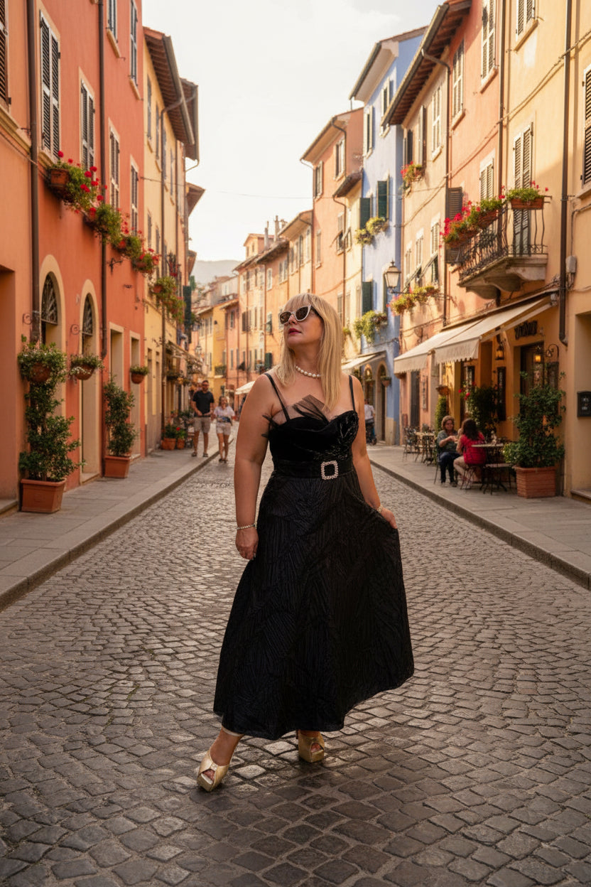 Timeless Black Bustier: Elegant Lingerie for Special Occasions - Bella Boutique & Bellasbylola.com