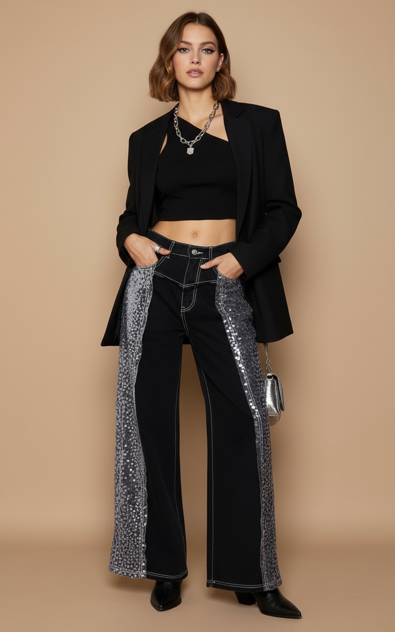 Classic Black Jeans: Versatile Staple for Every Occasion