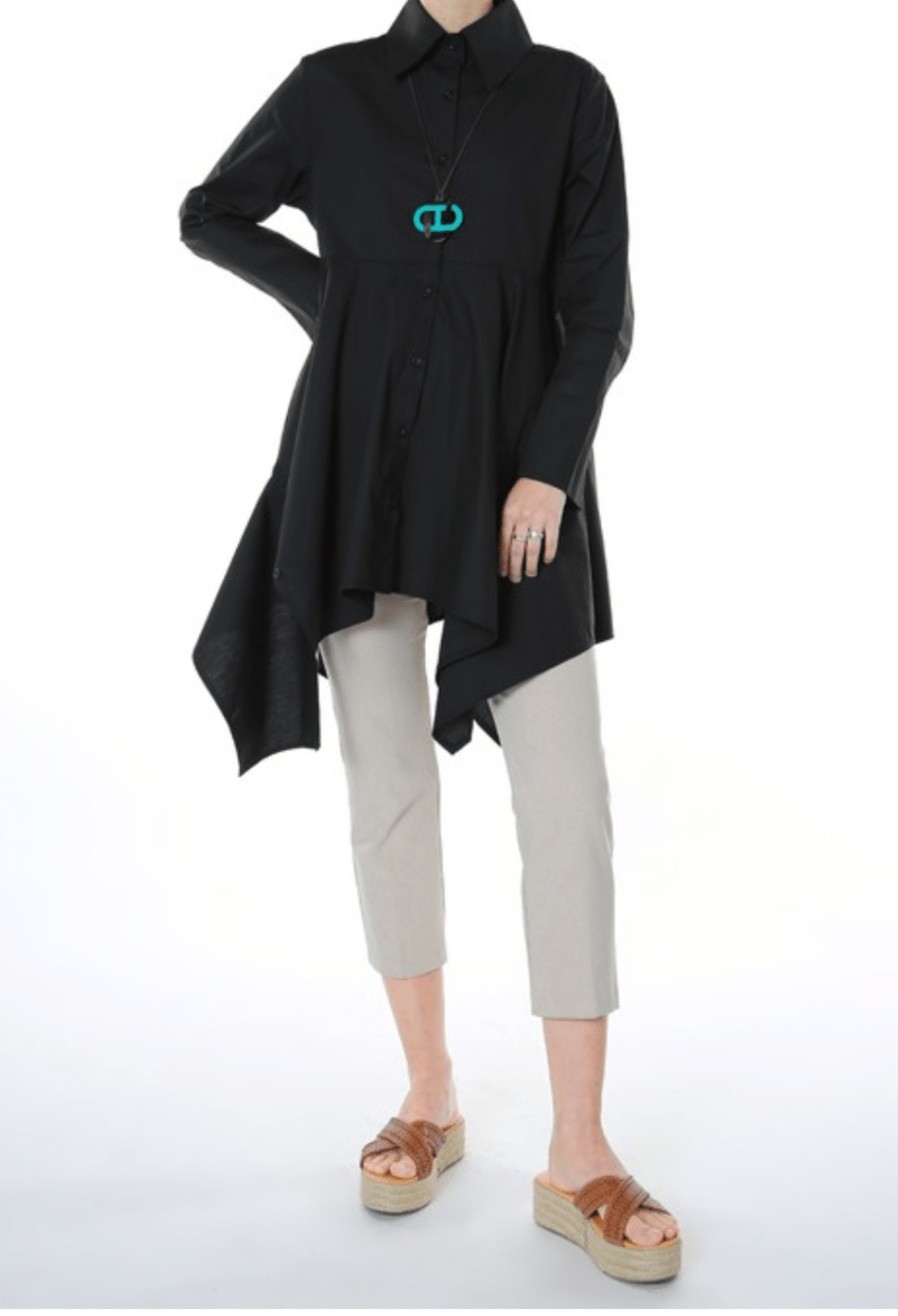 Black Shirt Dress - PREMIUM CLOTHING TAX INCLUDED - Bella Boutique & Bellasbylola.com
