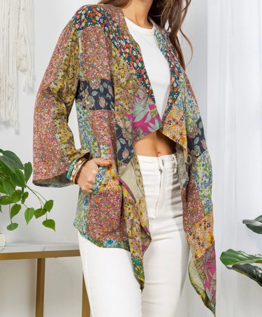 Bohemian Floral Bolero - New 🌟 Small Thru XL - Bella Boutique & Bellasbylola.com