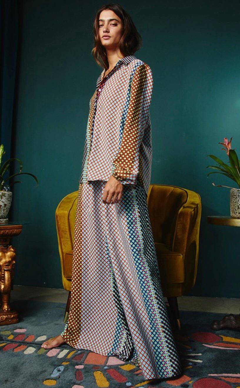 Smocked Waist Wide Leg Pants - 100% Polyester - True to Size - Bella Boutique & Bellasbylola.com