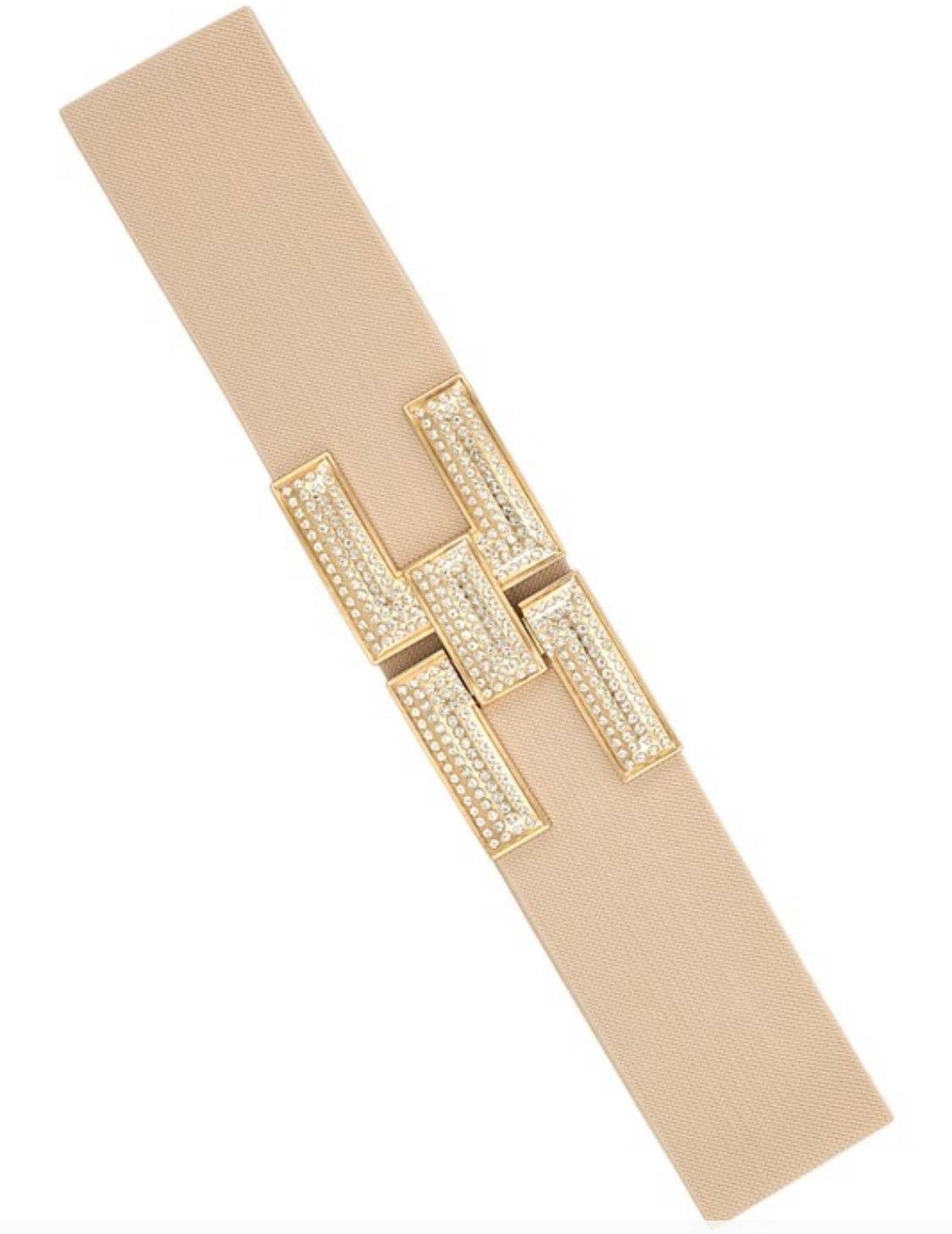 Exquisite Elastic Rhinestone Belt - Bella Boutique & Bellasbylola.com