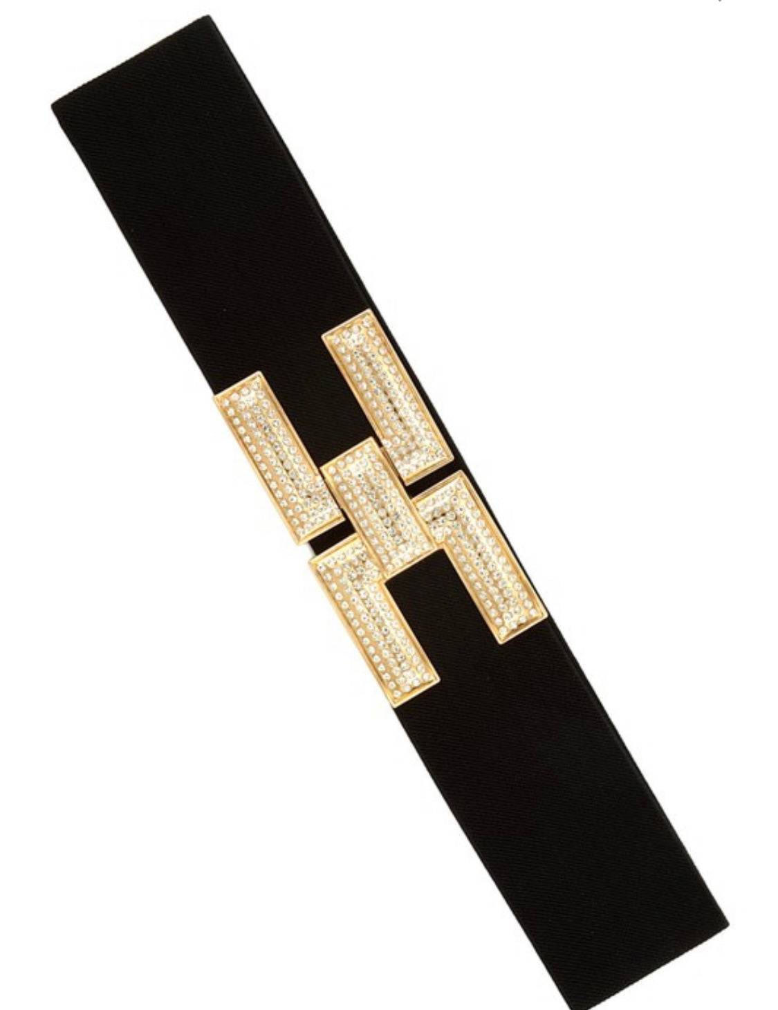 Exquisite Elastic Rhinestone Belt - Bella Boutique & Bellasbylola.com