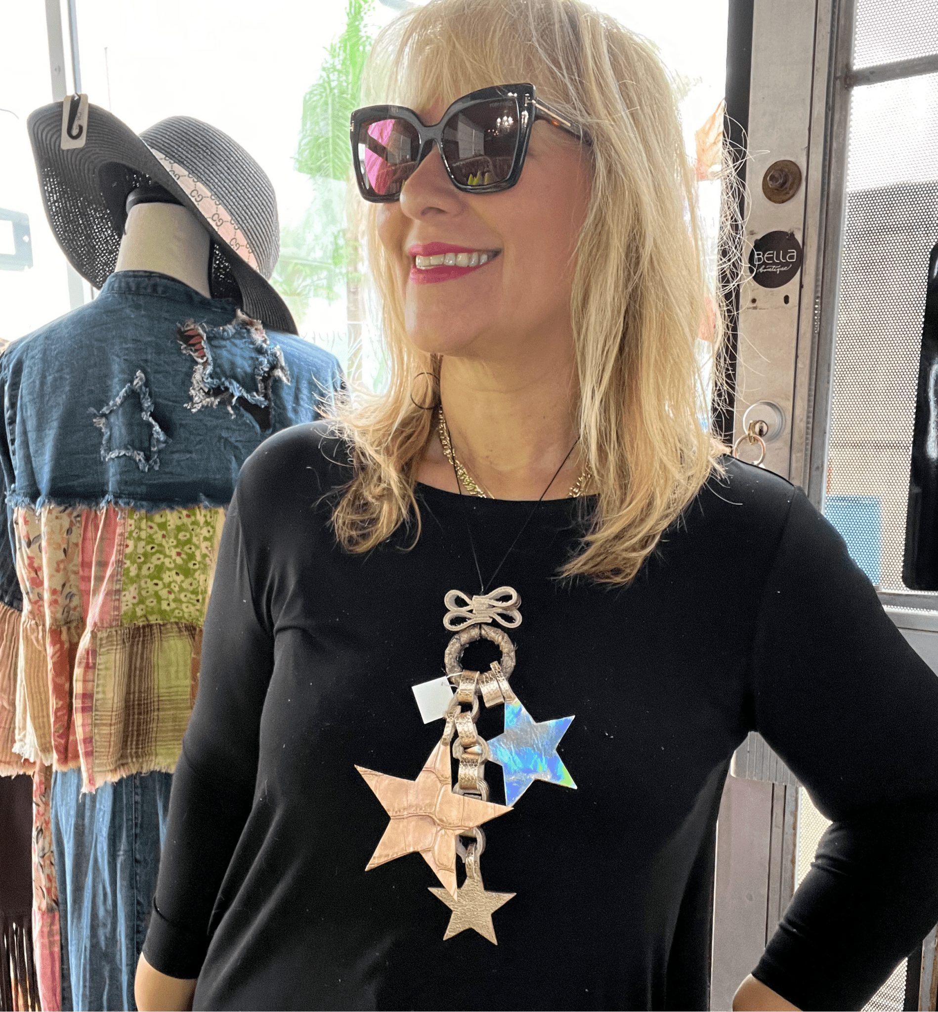 Collar Colgante con Estrella Artesana Arlene Díaz 🇵🇷 - Bella Boutique & Bellasbylola.com