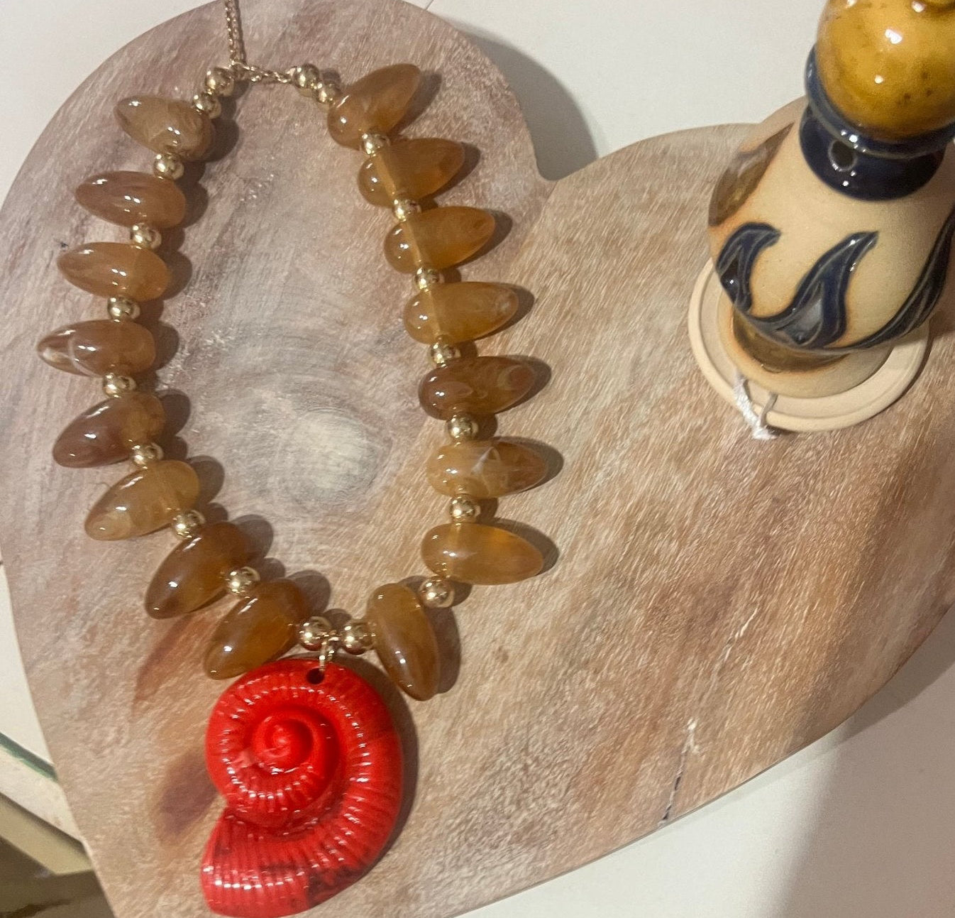 Collar de Concha - Shell Necklace - BELLA BOUTIQUE & BELLASBYLOLA.COM 🇵🇷
