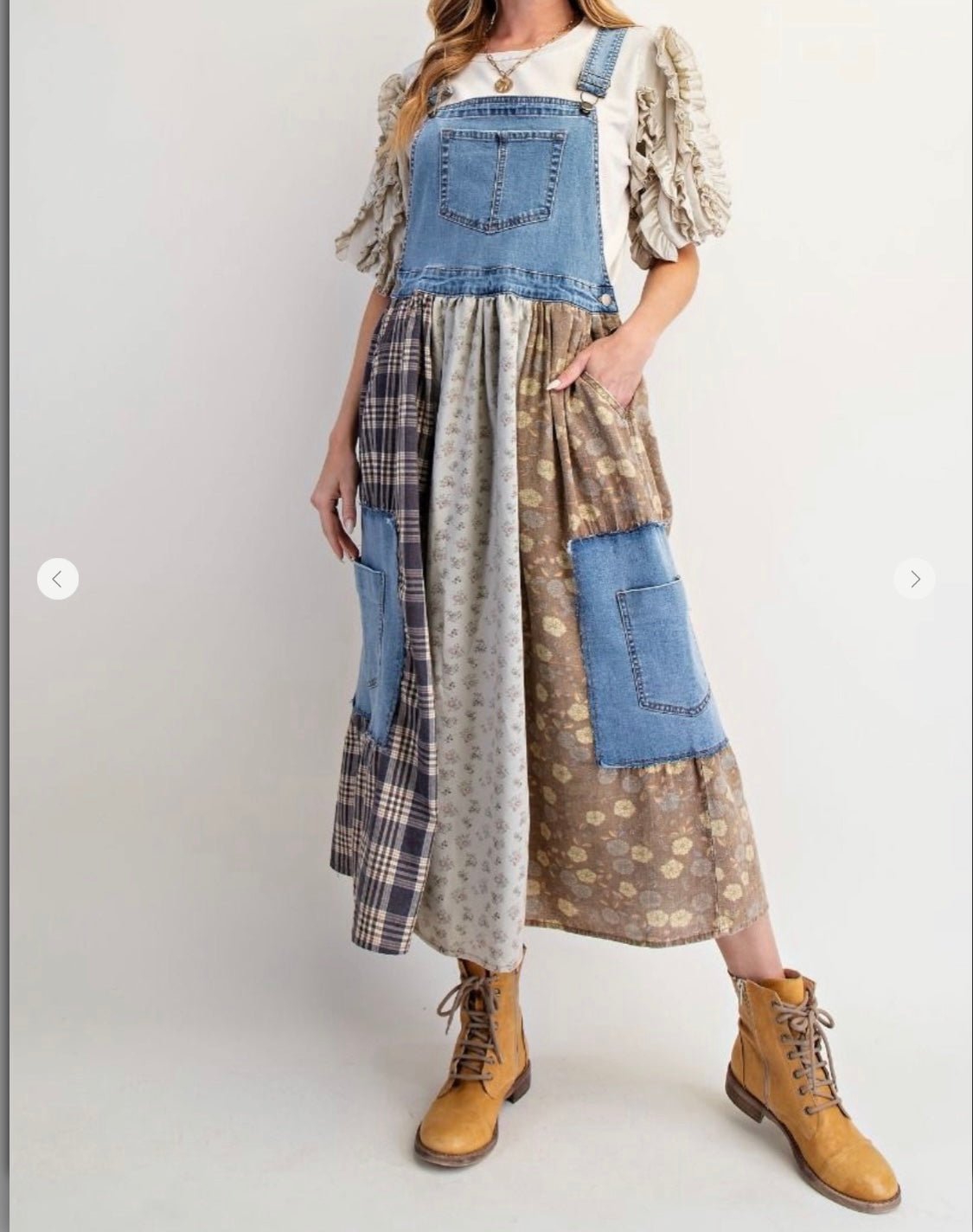 Denim Wash Skirtalls for Women - Bella Boutique & Bellasbylola.com