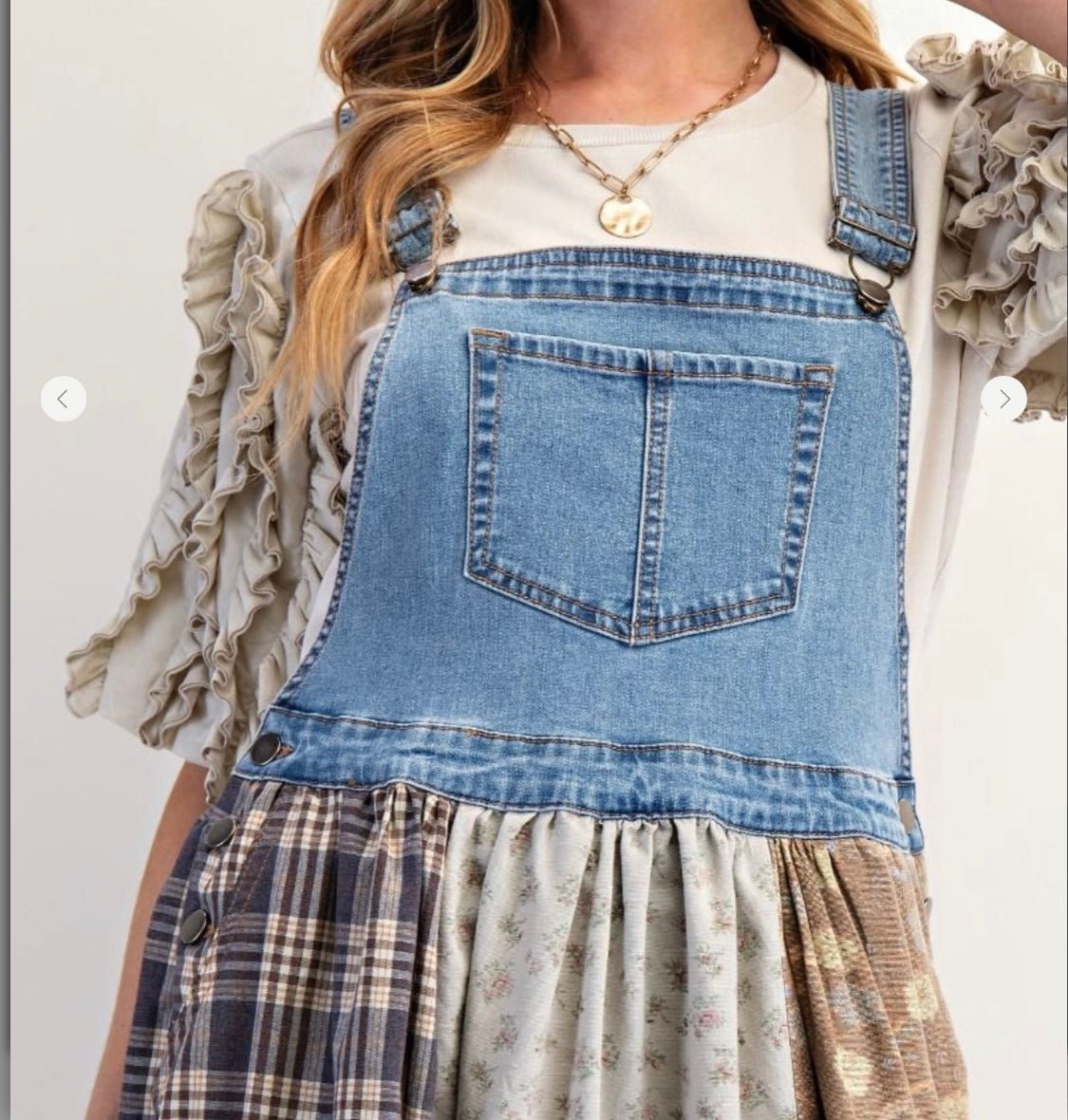 Denim Wash Skirtalls for Women - Bella Boutique & Bellasbylola.com