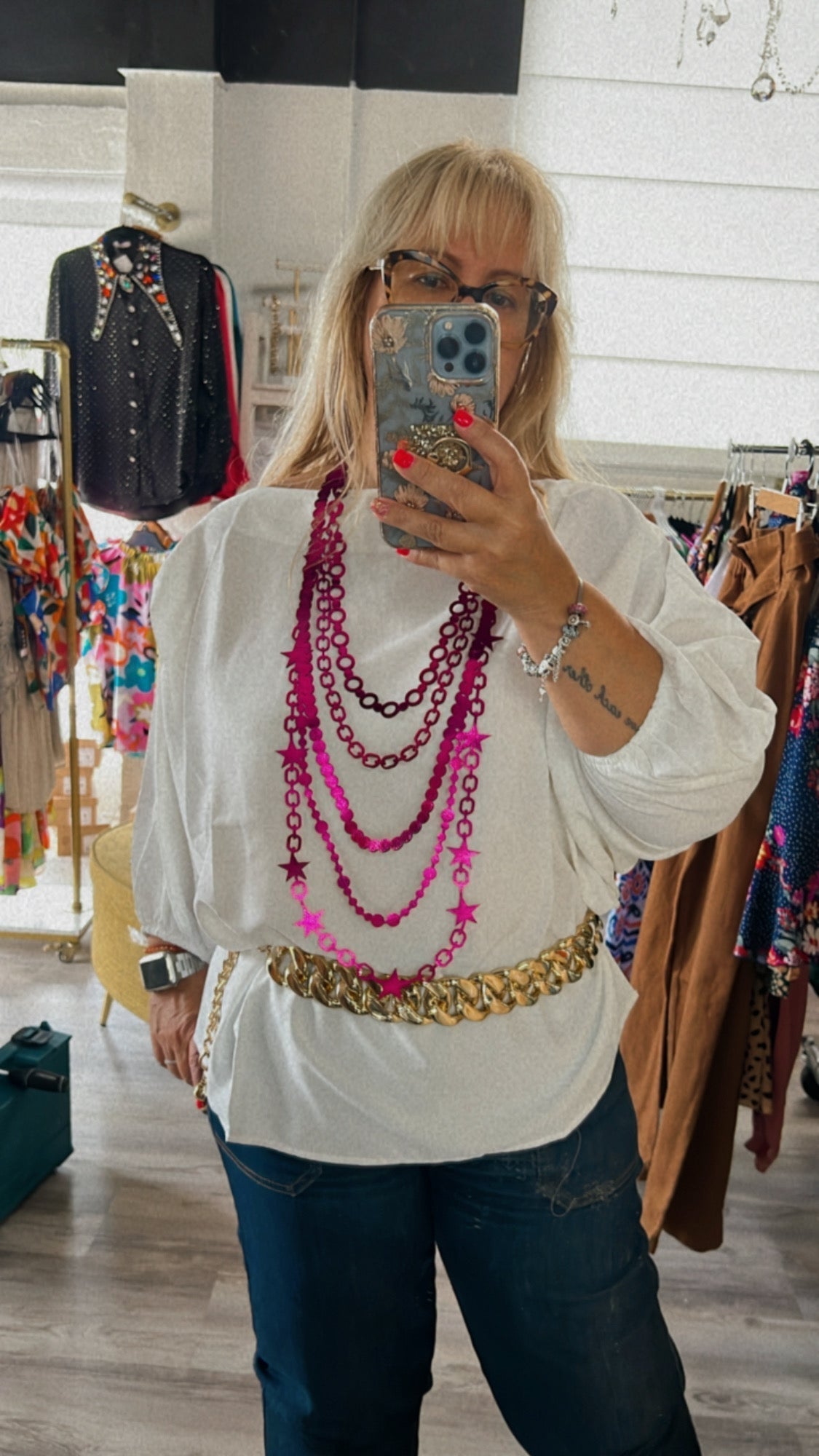 Midnight Frost Necklace - Bella Boutique & Bellasbylola.com