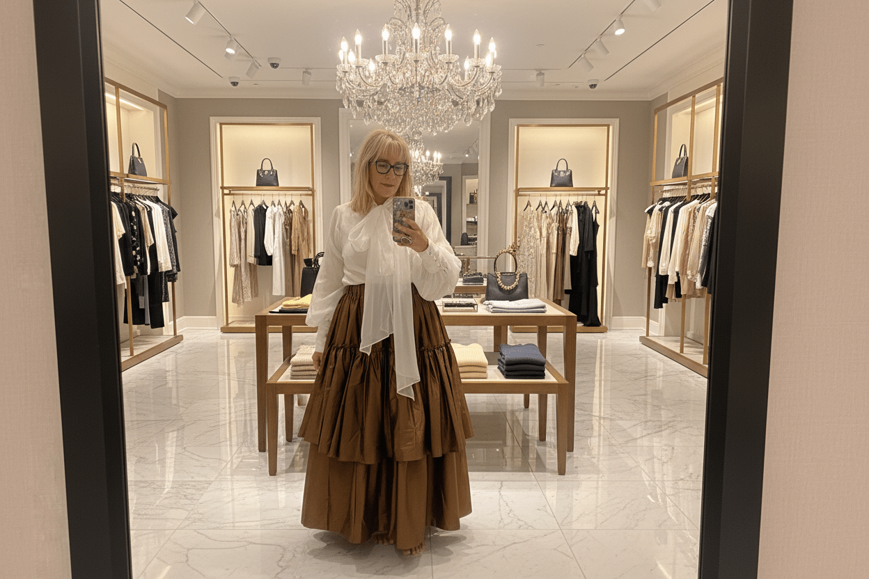 Fine Organza Boho Chic Bowtie Blouse /Premium Clothing💫 - True to size - Bella Boutique & Bellasbylola.com