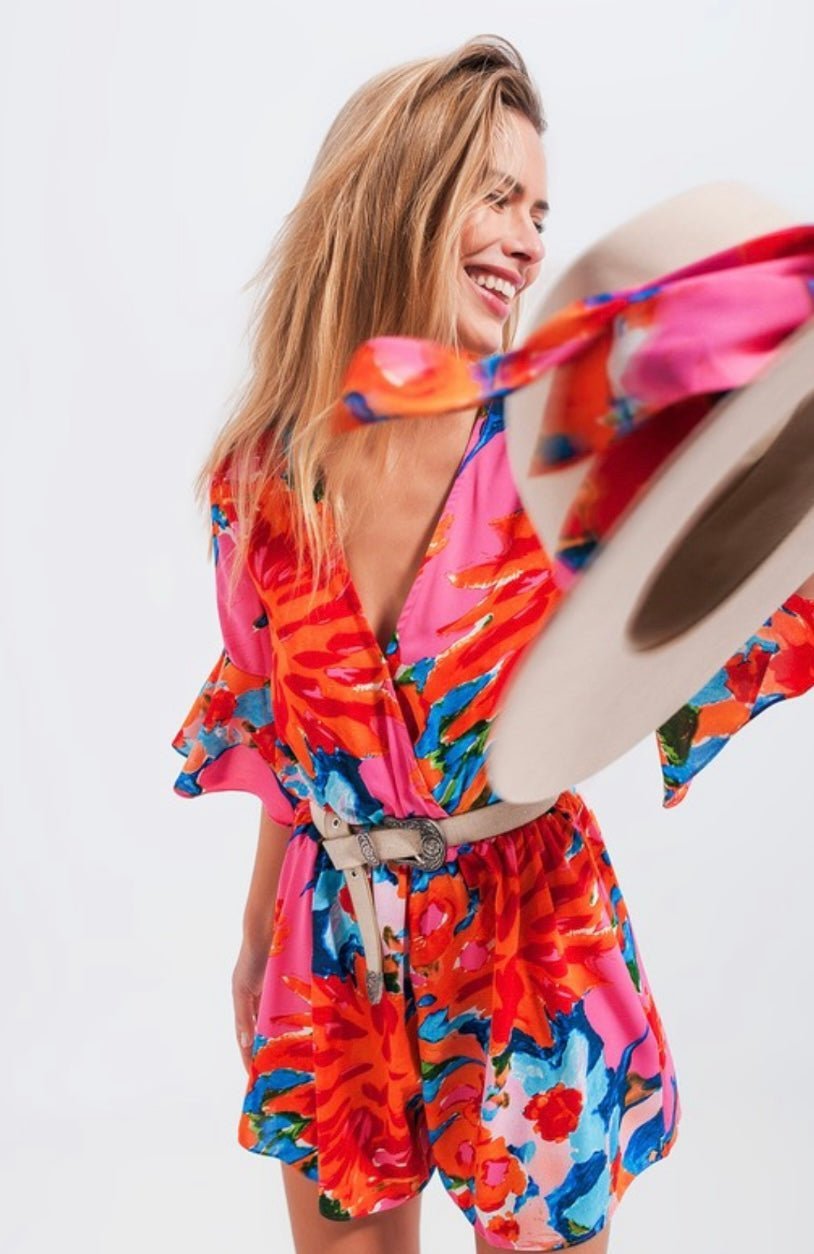 Blooming Romper - Perfect for Summer - Bella Boutique & Bellasbylola.com