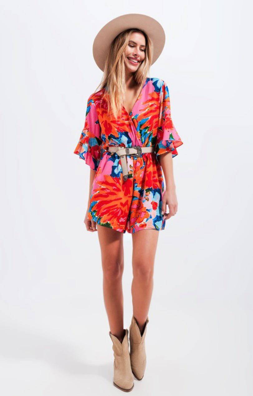 Blooming Romper - Perfect for Summer - Bella Boutique & Bellasbylola.com