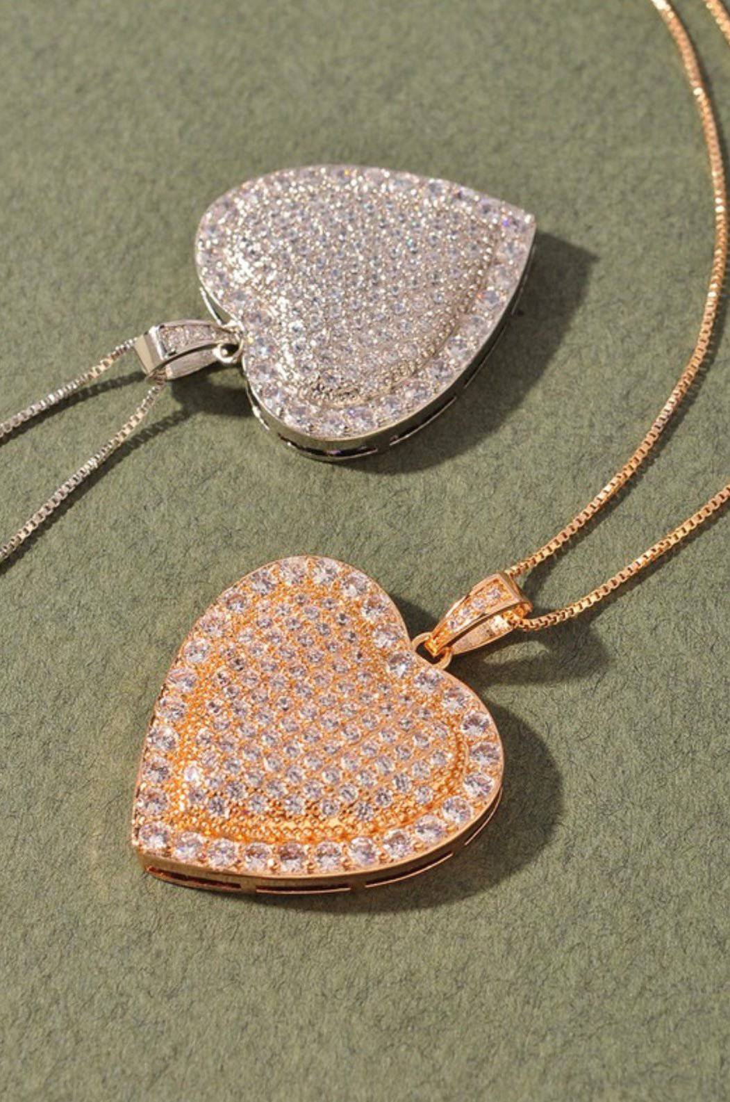 Love Charm Necklace - Eternal Affection Pendant - Bella Boutique & Bellasbylola.com