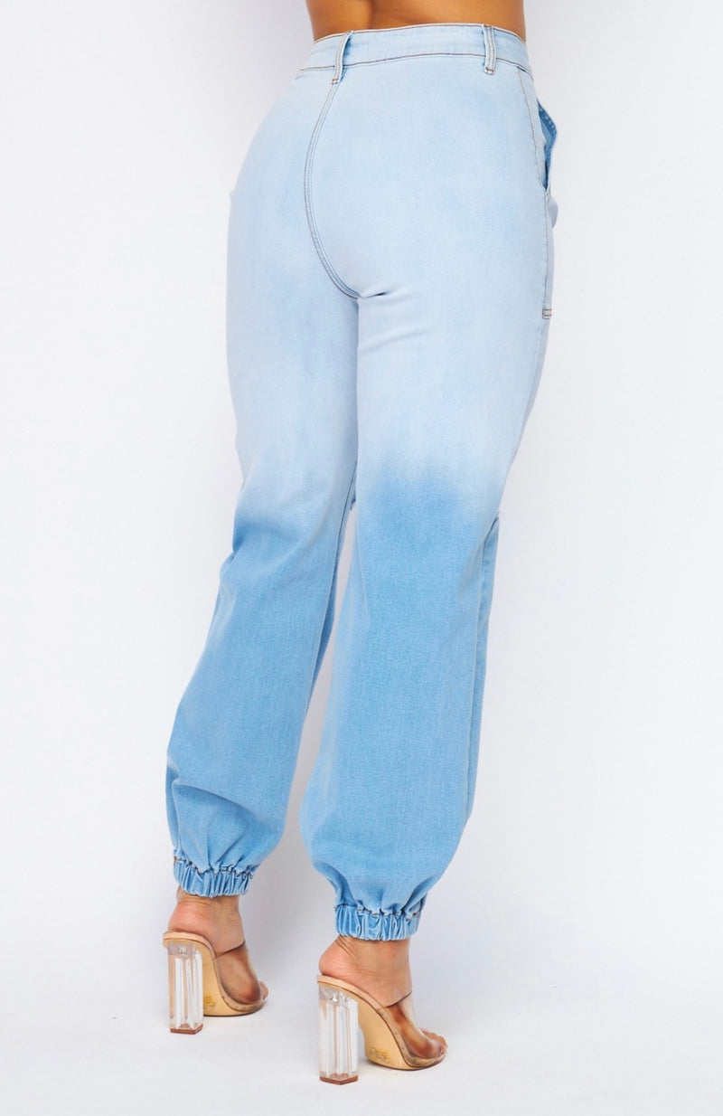 Denim Jogger - Bellasbylola.com