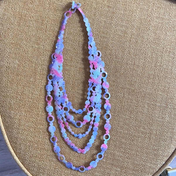 Purple & Rose Necklace - Bellasbylola.com