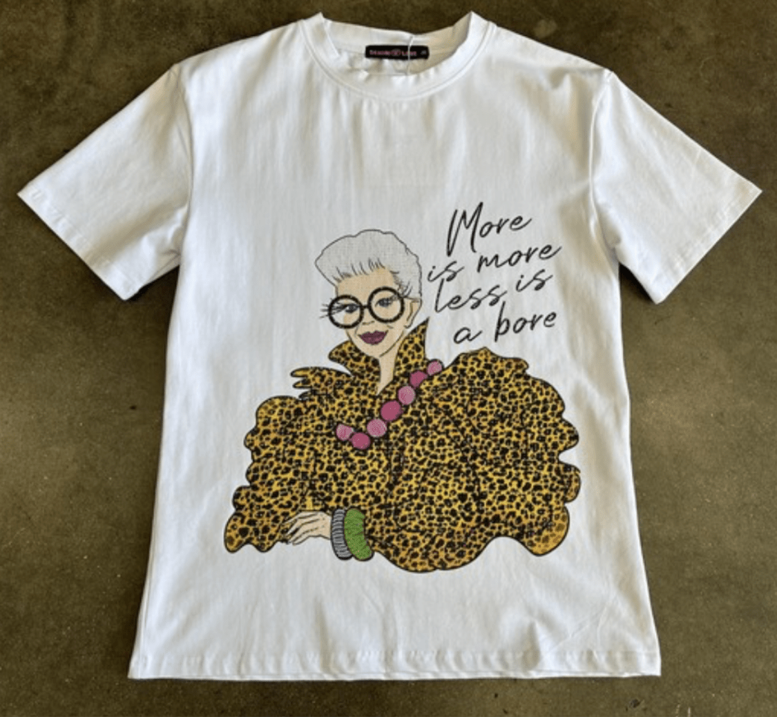 Iris Fashion T-shirt - More is more 🤣 - Bella Boutique & Bellasbylola.com