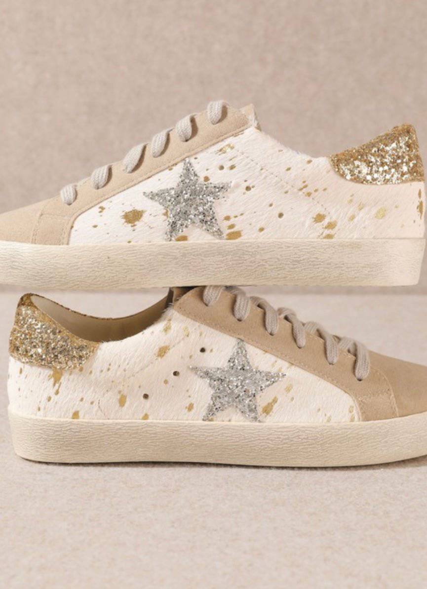Beige Sneakers by JOANN - Everyday Essentials - Bella Boutique & Bellasbylola.com
