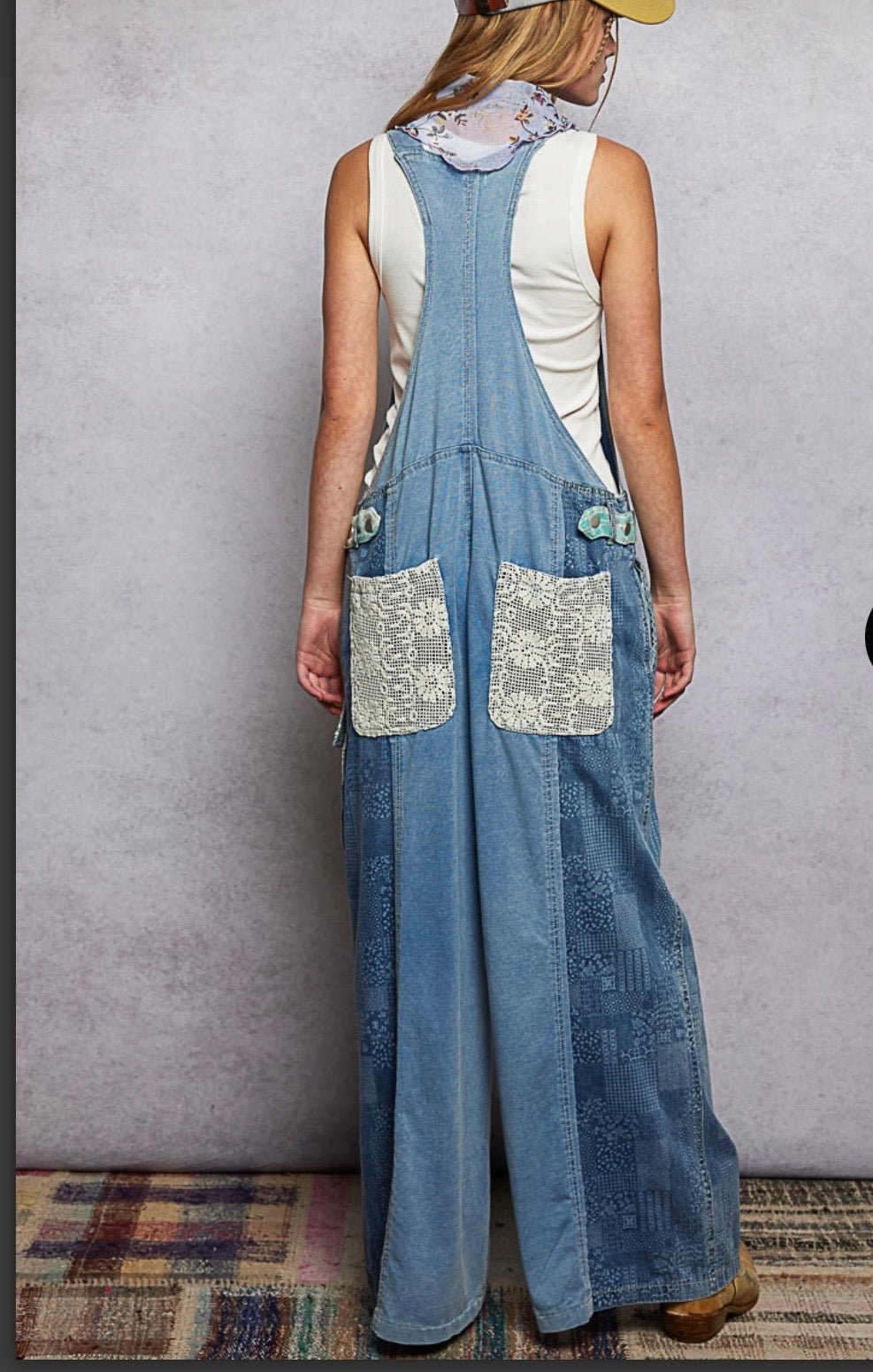 Knit & Denim Multi Jumpsuit - New ✨ - Bella Boutique & Bellasbylola.com