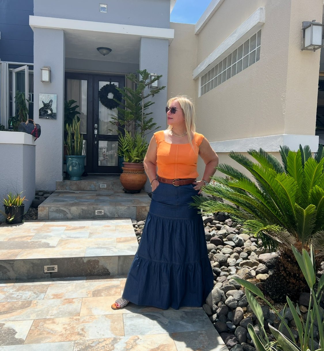 Knit Sleeveless Square Top - Bella Boutique & Bellasbylola.com