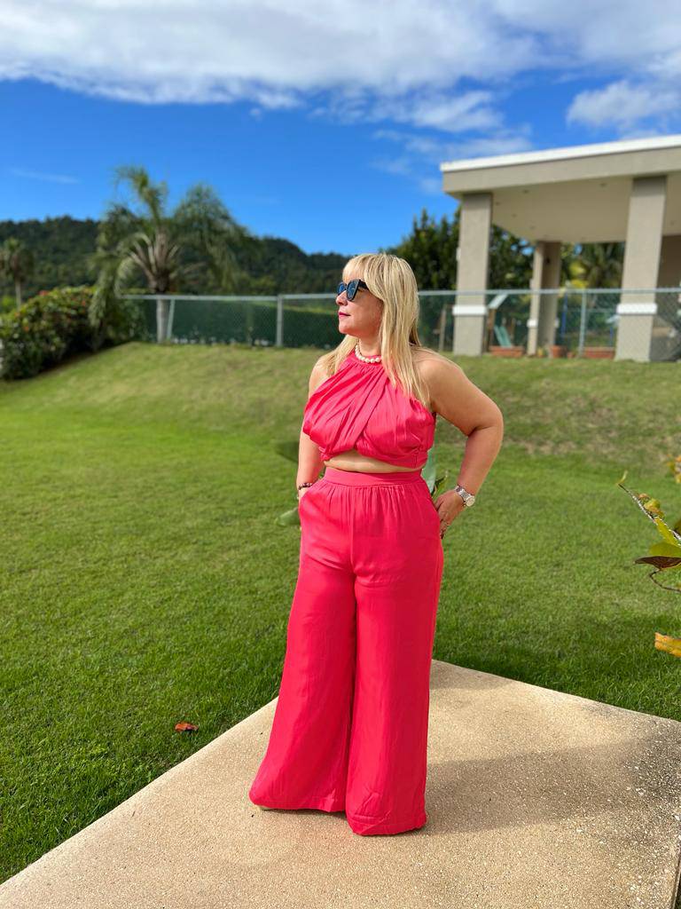 Fit Wooven Top - Matching Pants Available - Bella Boutique & Bellasbylola.com