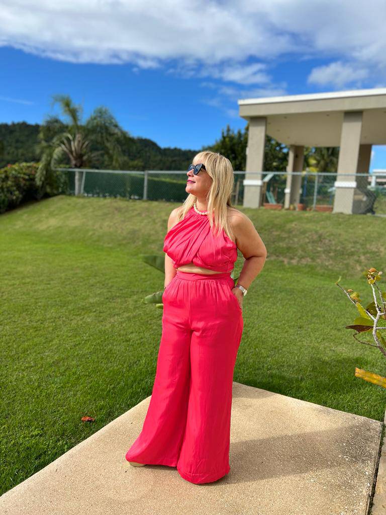 Fit Wooven Top - Matching Pants Available - Bella Boutique & Bellasbylola.com