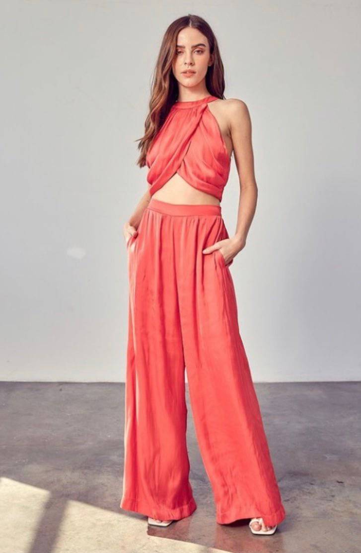 Fit Wooven Top - Matching Pants Available - Bella Boutique & Bellasbylola.com