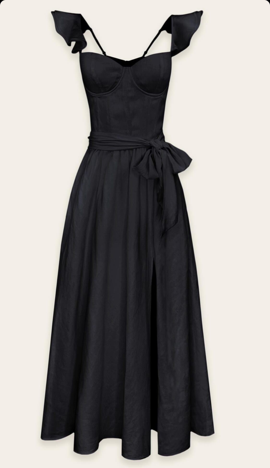 Navy Corset Dress - Premium Clothing 🌟 - Bella Boutique & Bellasbylola.com