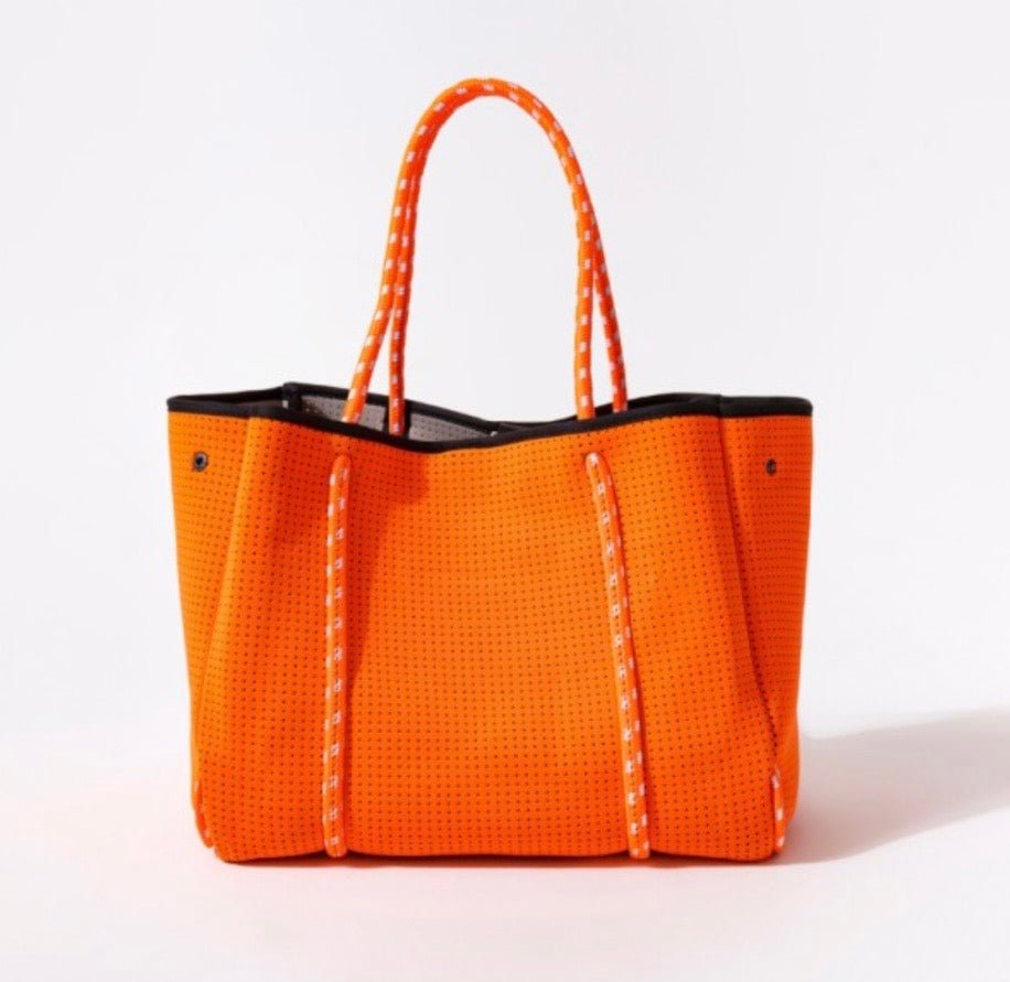 Neon Orange Everyday Tote Bag  Bella & Bellasbylola.com