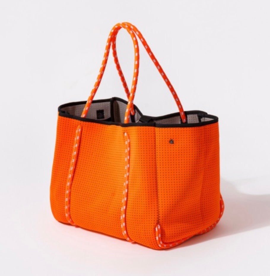 Neon Orange Everyday Tote Bag  - Bella & Bellasbylola.com