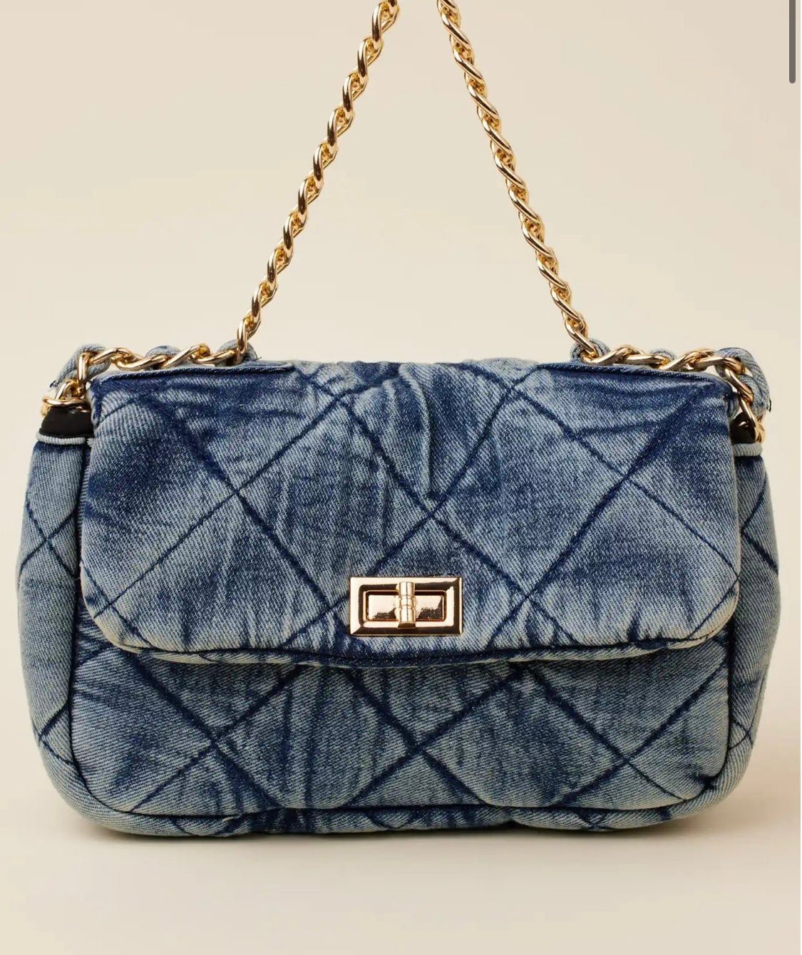 Washed denim Convertible Purse - Bella Boutique & Bellasbylola.com